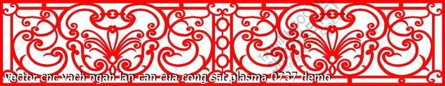 vector cnc vach ngan lan can cua cong sat plasma 0737